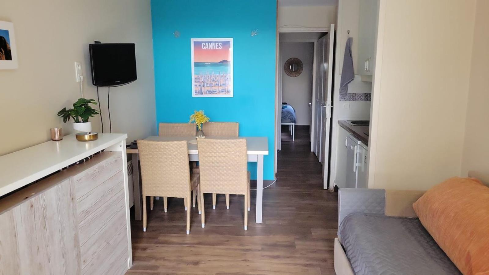Superbe Appartement Cannes Avec Piscine 1 Chambre Luaran gambar